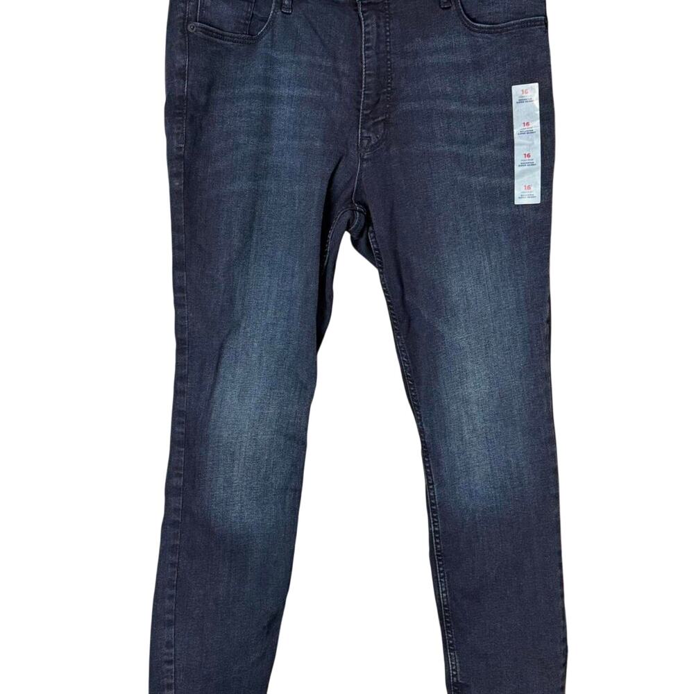Women's NWT Old Navy High-Rise Rockstar Super Skinny Jeans Jeggings - Size 16